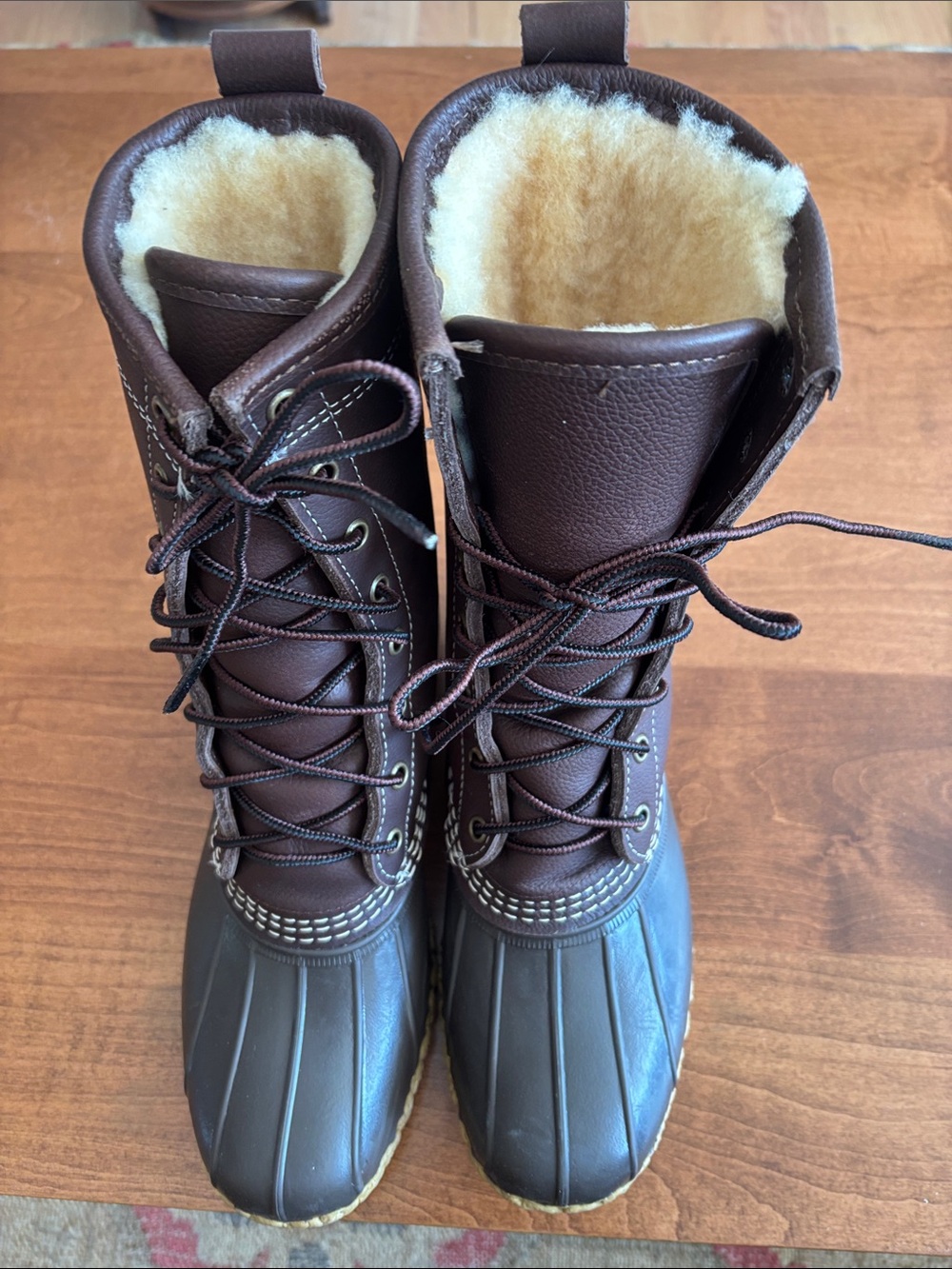 Women’s Brown Insulated Winter Duck Boots